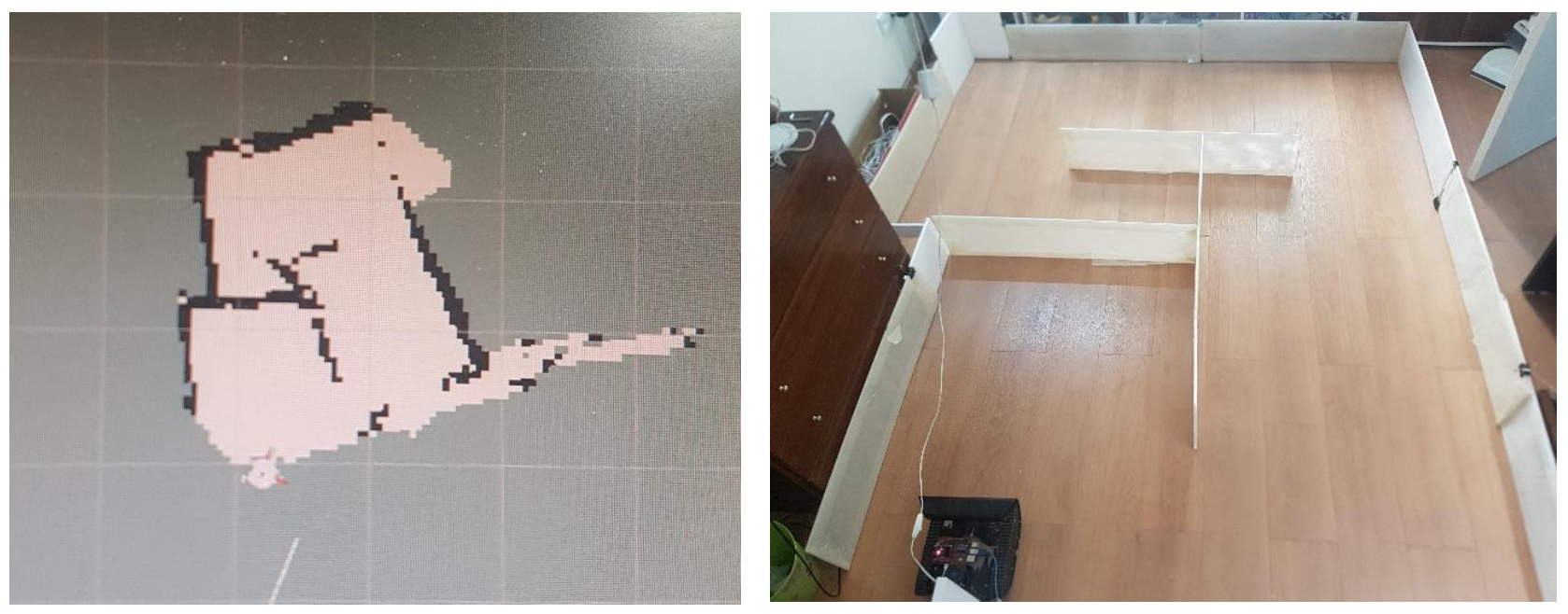 Evaluating the Final Test Map Output Against the Actual Floorplan